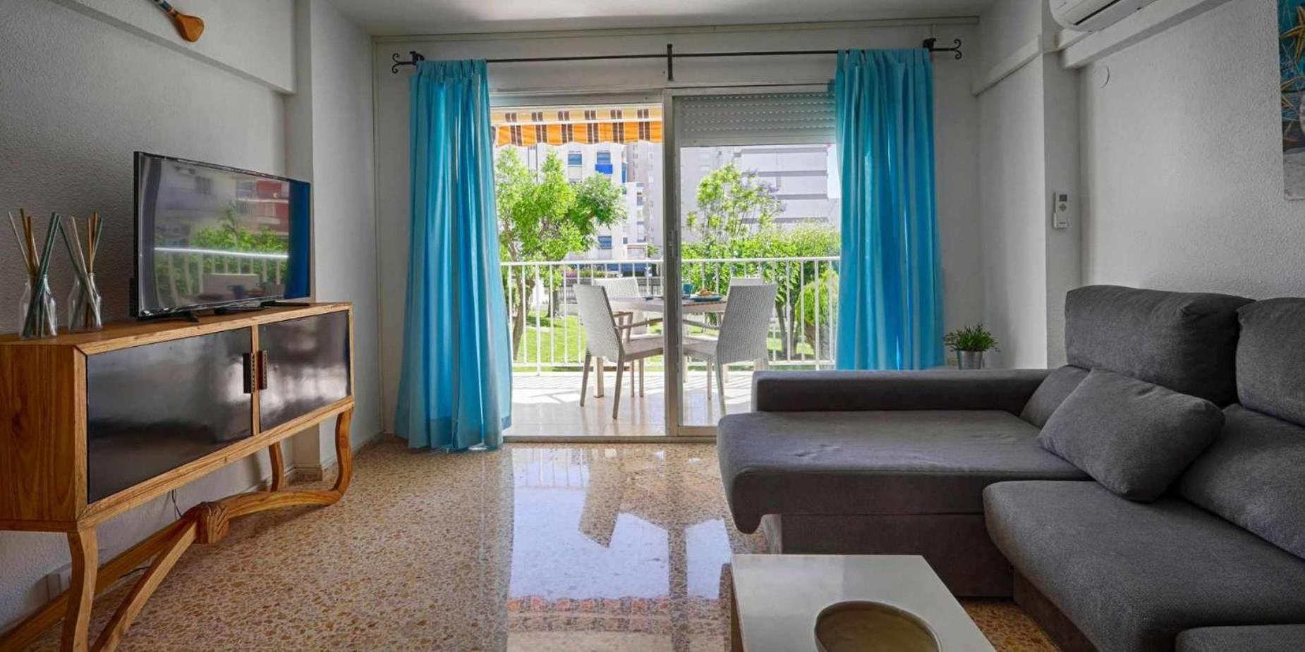 Apartamento Brasil Mar Playa de Gandia Eksteriør bilde